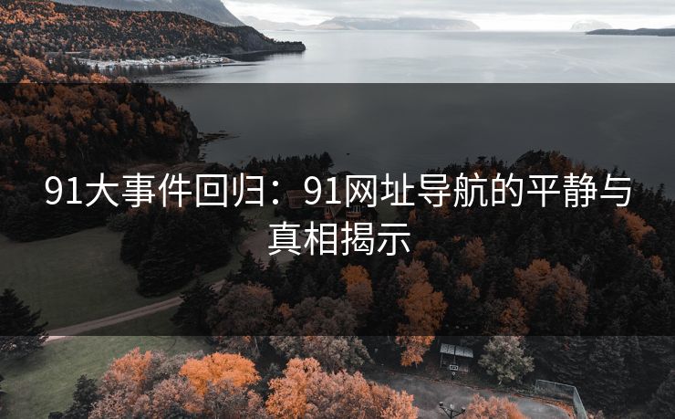 91大事件回归:91网址导航的平静与真相揭示 91大事件回归:91网址导航的平静与真相揭示